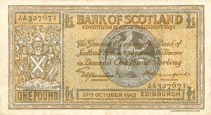 Scotland P-91c - Foreign Paper Money